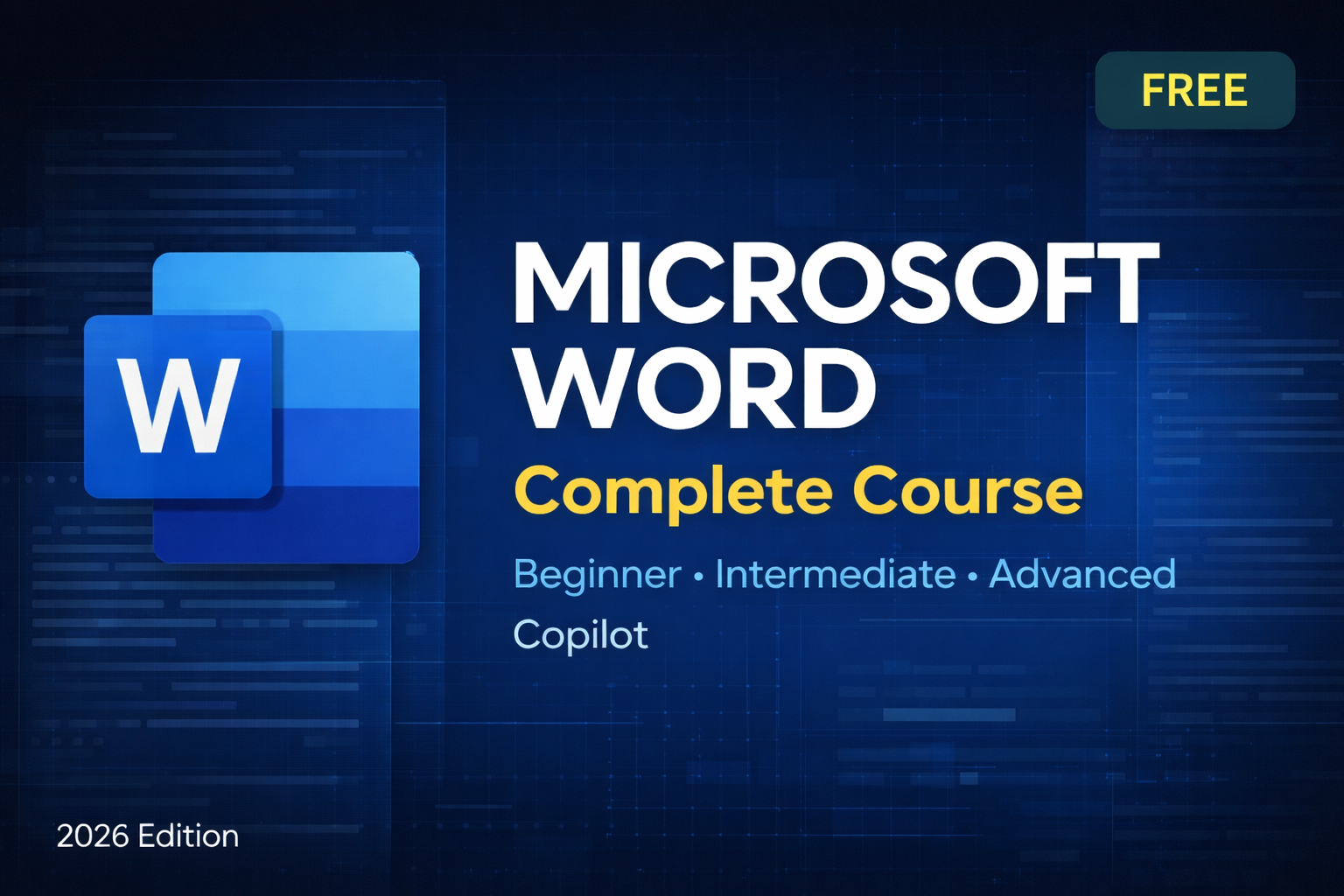 Microsoft Word – Full Course