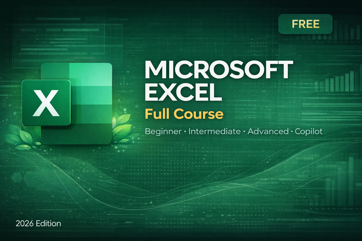 Microsoft Excel – Full Course